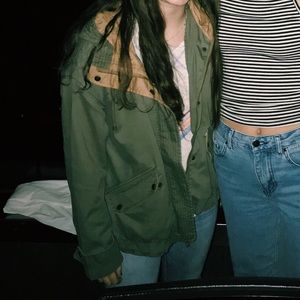 Abercrombie Twill Anorak Jacket